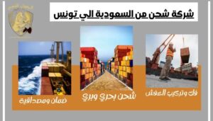 شركة شحن من السعودية الي تونس