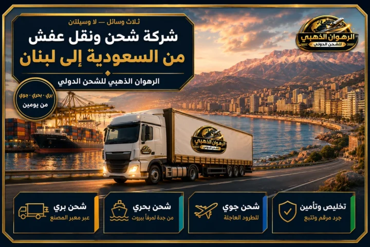 ميناء حاويات سعودي وواجهة بيروت البحرية على طرفي مسار الشحن إلى لبنان