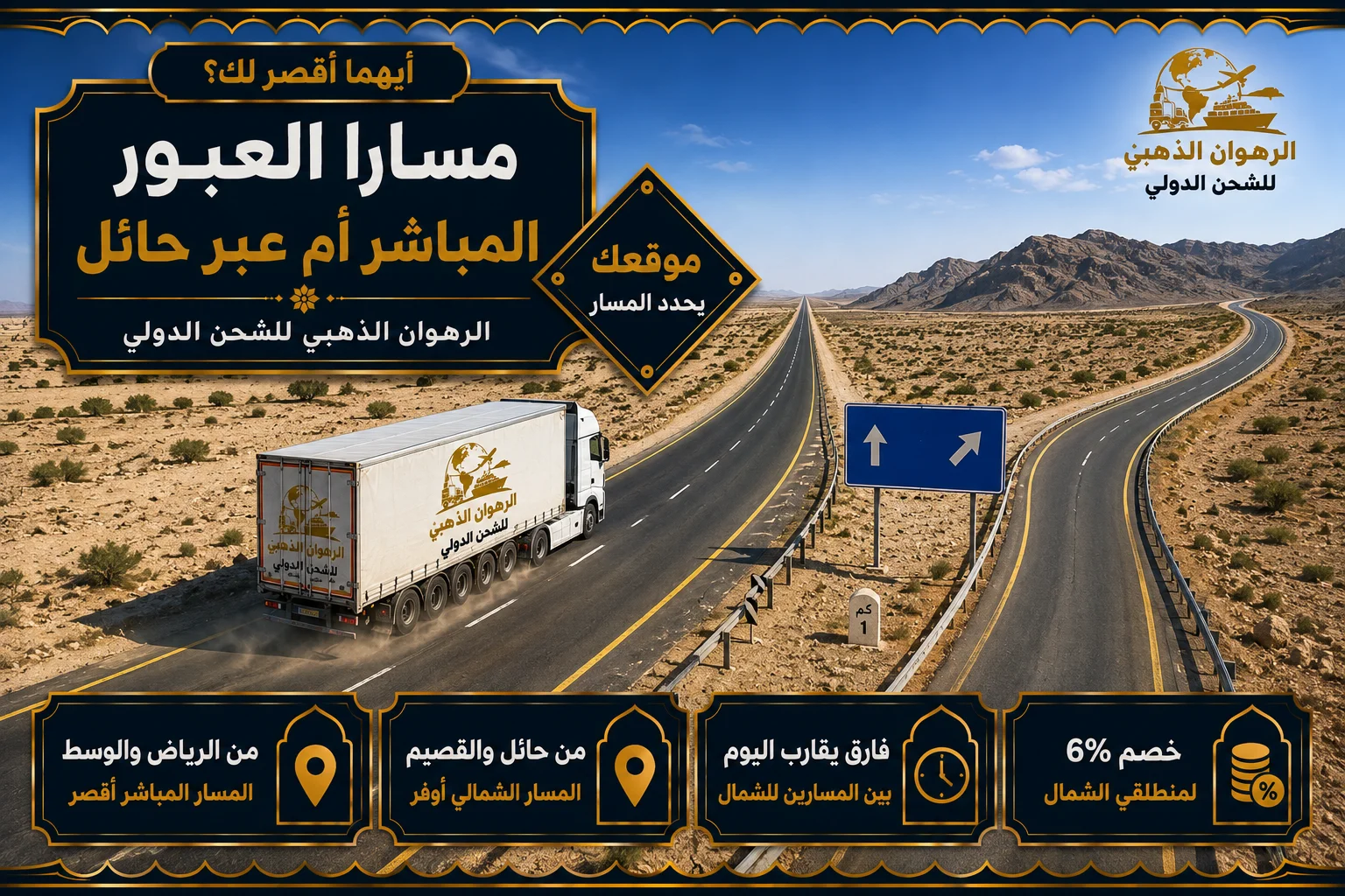 مسارا العبور إلى سوريا تفرّع طريق صحراوي إلى مسارين نحو الحدود الشمالية