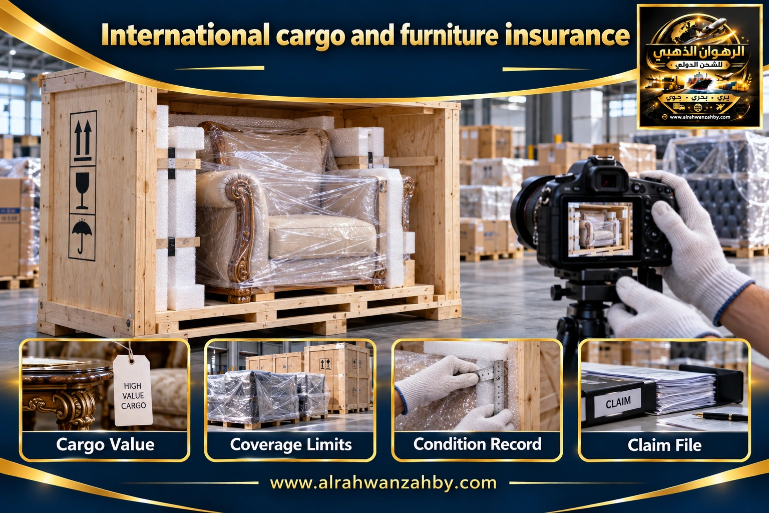 International cargo and furniture insurance