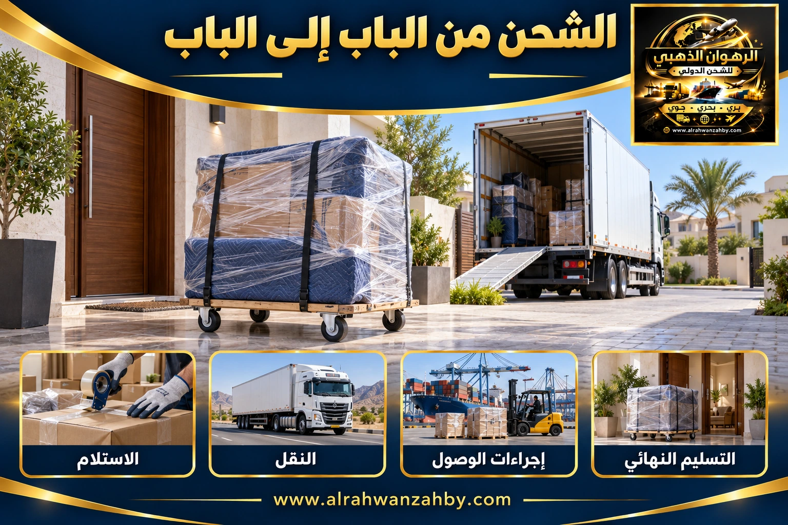 الشحن من الباب إلى الباب