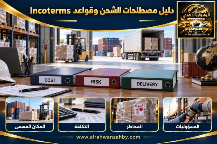 دليل مصطلحات الشحن وقواعد Incoterms