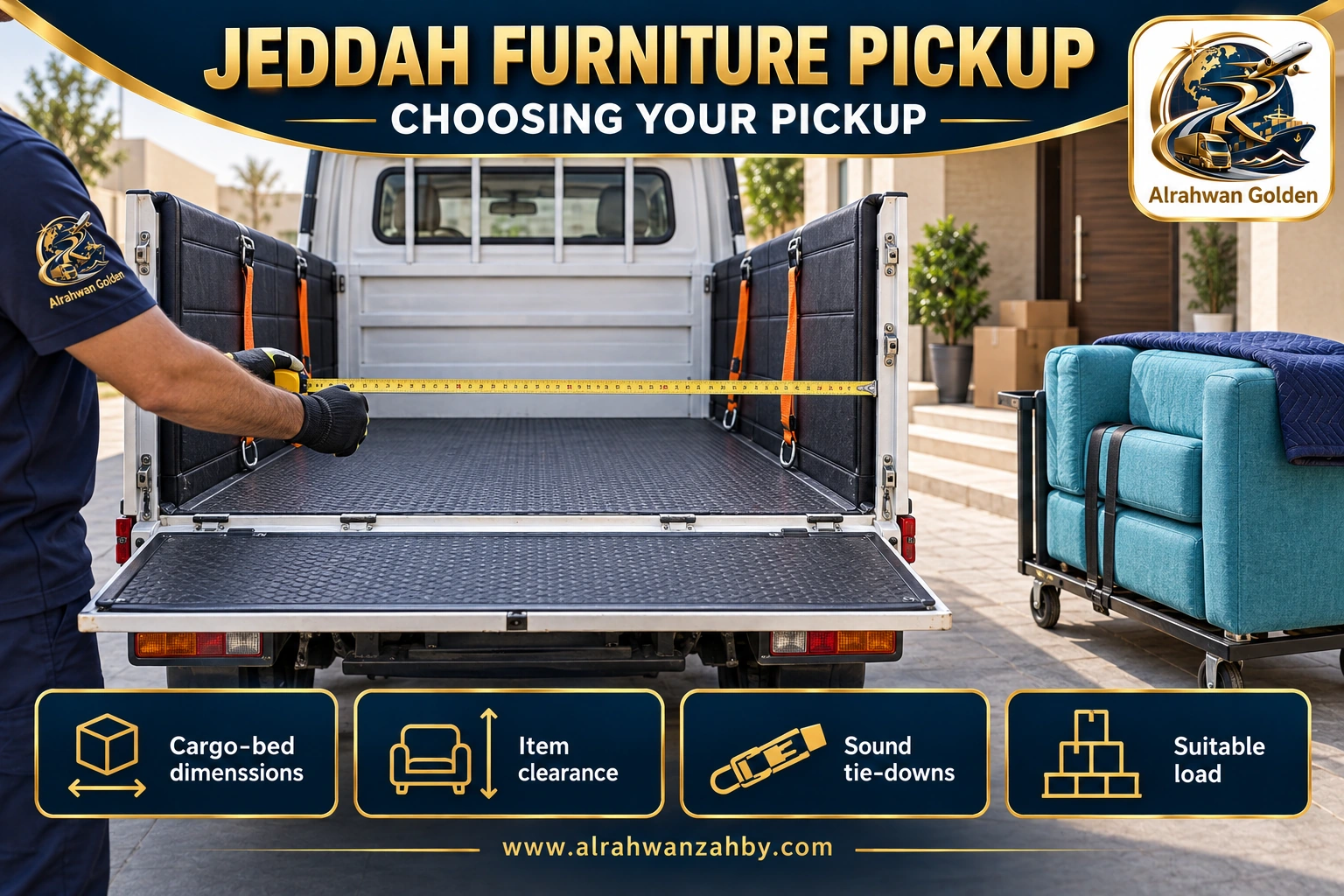 JEDDAH FURNITURE PICKUP — CHOOSING YOUR PICKUP