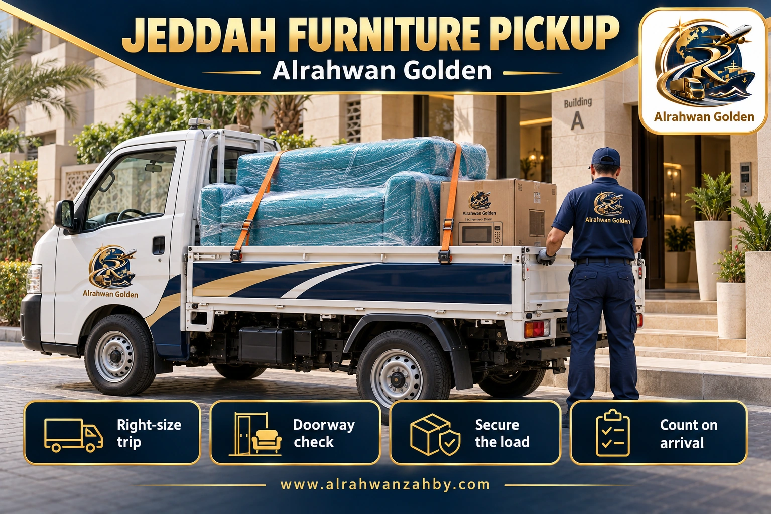 JEDDAH FURNITURE PICKUP — Alrahwan Golden