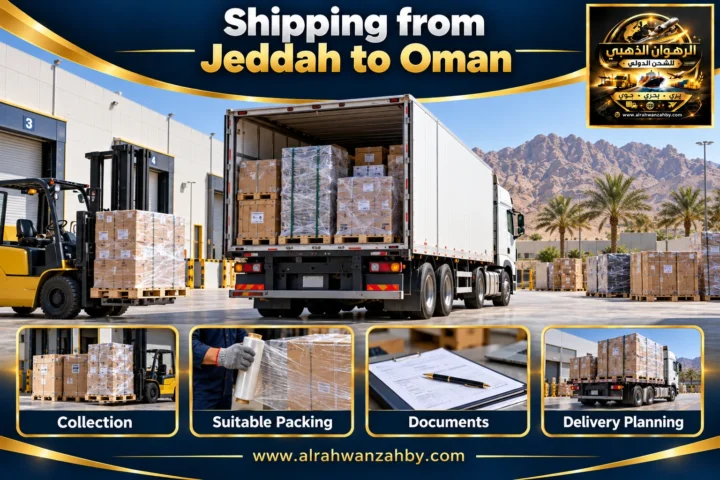 Shipping from Jeddah to Oman