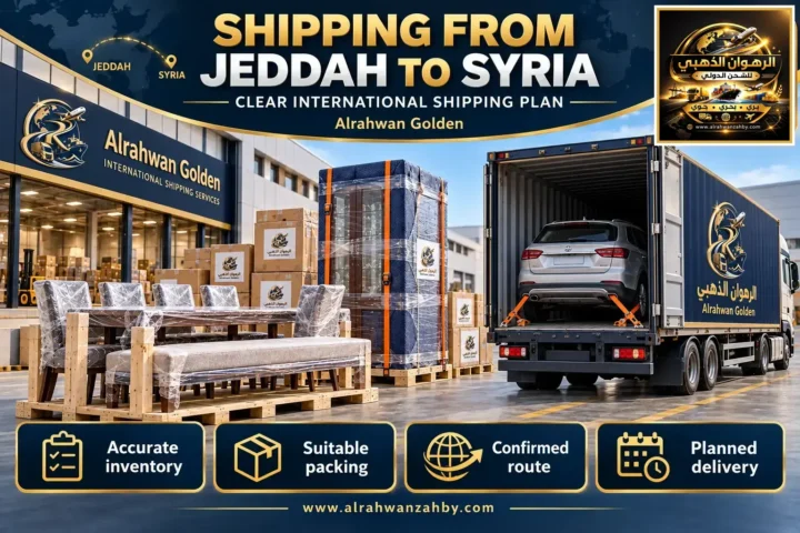 Shipping From Jeddah To Syria — Clear International Shipping Plan