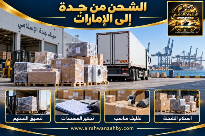 الشحن من جدة إلى الإمارات