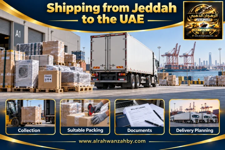 Shipping from Jeddah to the UAE