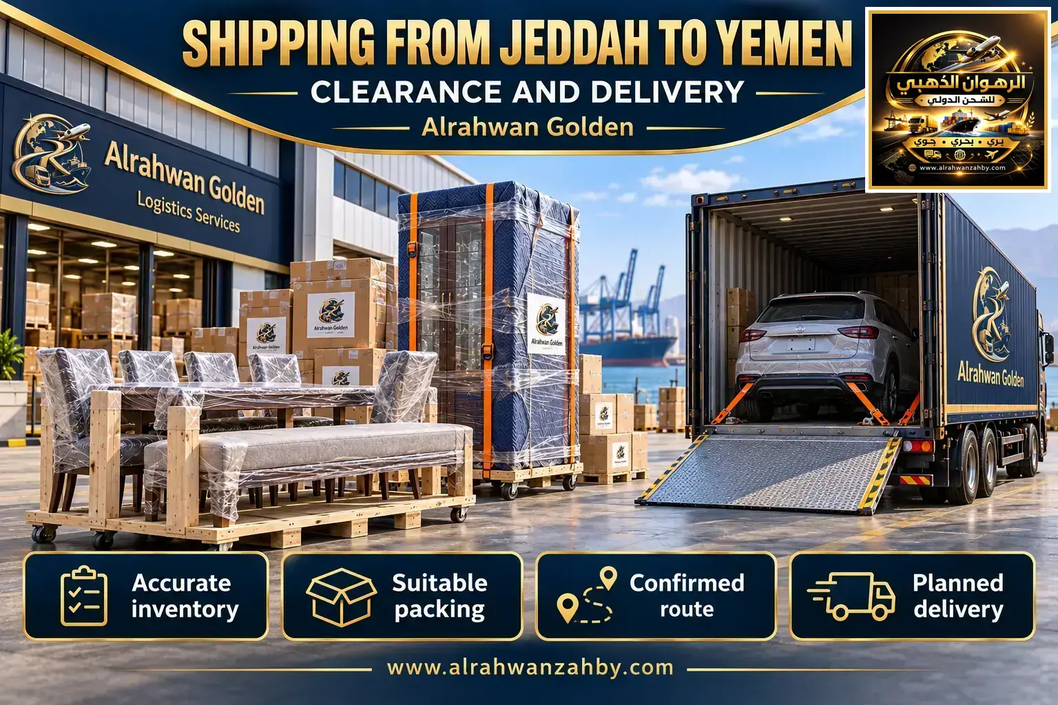 Shipping From Jeddah To Yemen — Clearance And Delivery