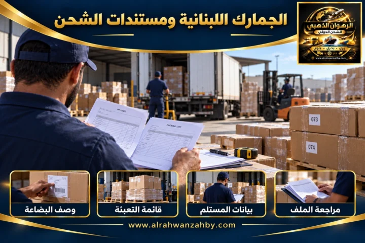 الجمارك اللبنانية ومستندات الشحن