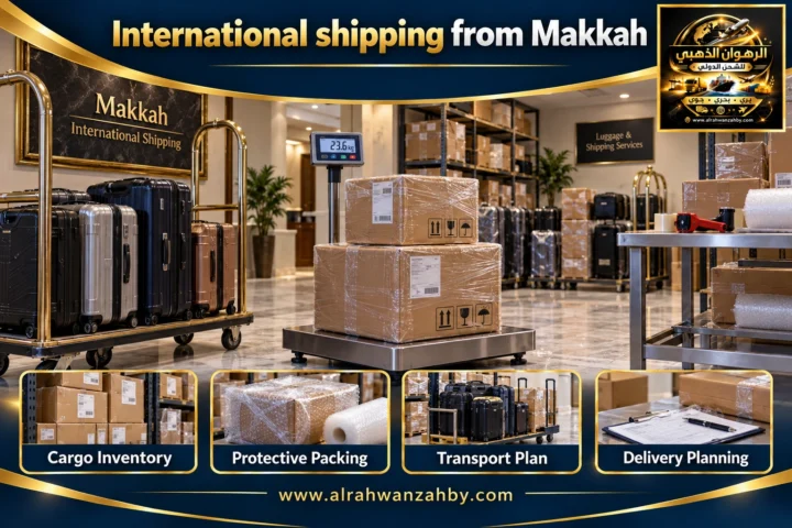 International shipping from Makkah
