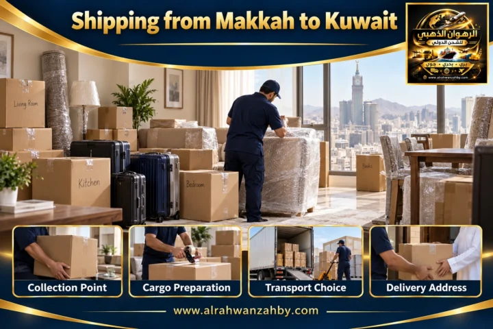 Shipping from Makkah to Kuwait