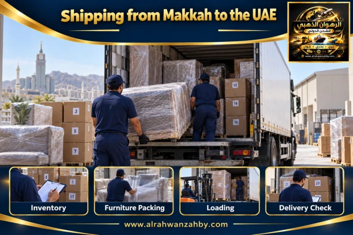 Shipping from Makkah to the UAE
