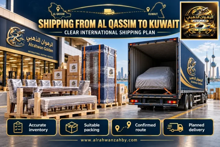 Shipping From Al Qassim To Kuwait — Clear International Shipping Plan