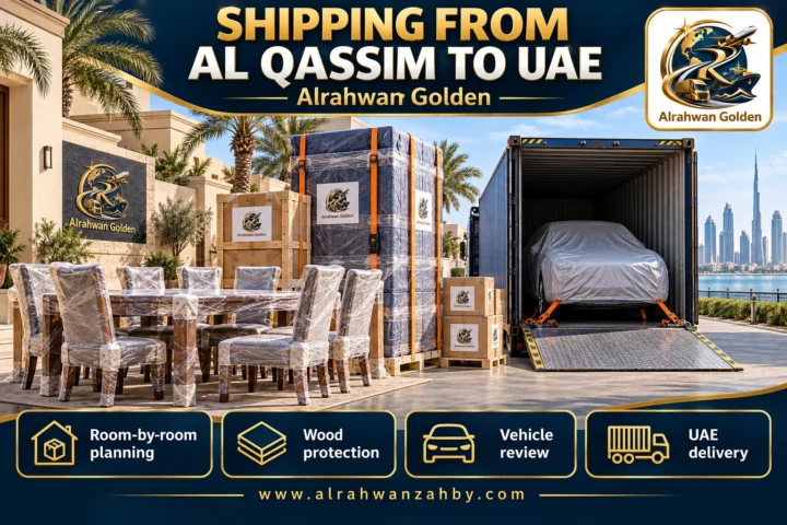 SHIPPING FROM AL QASSIM TO UAE — Alrahwan Golden