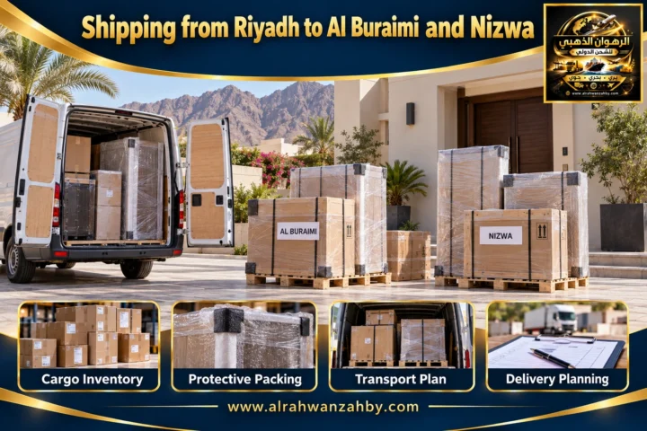 Shipping from Riyadh to Al Buraimi and Nizwa