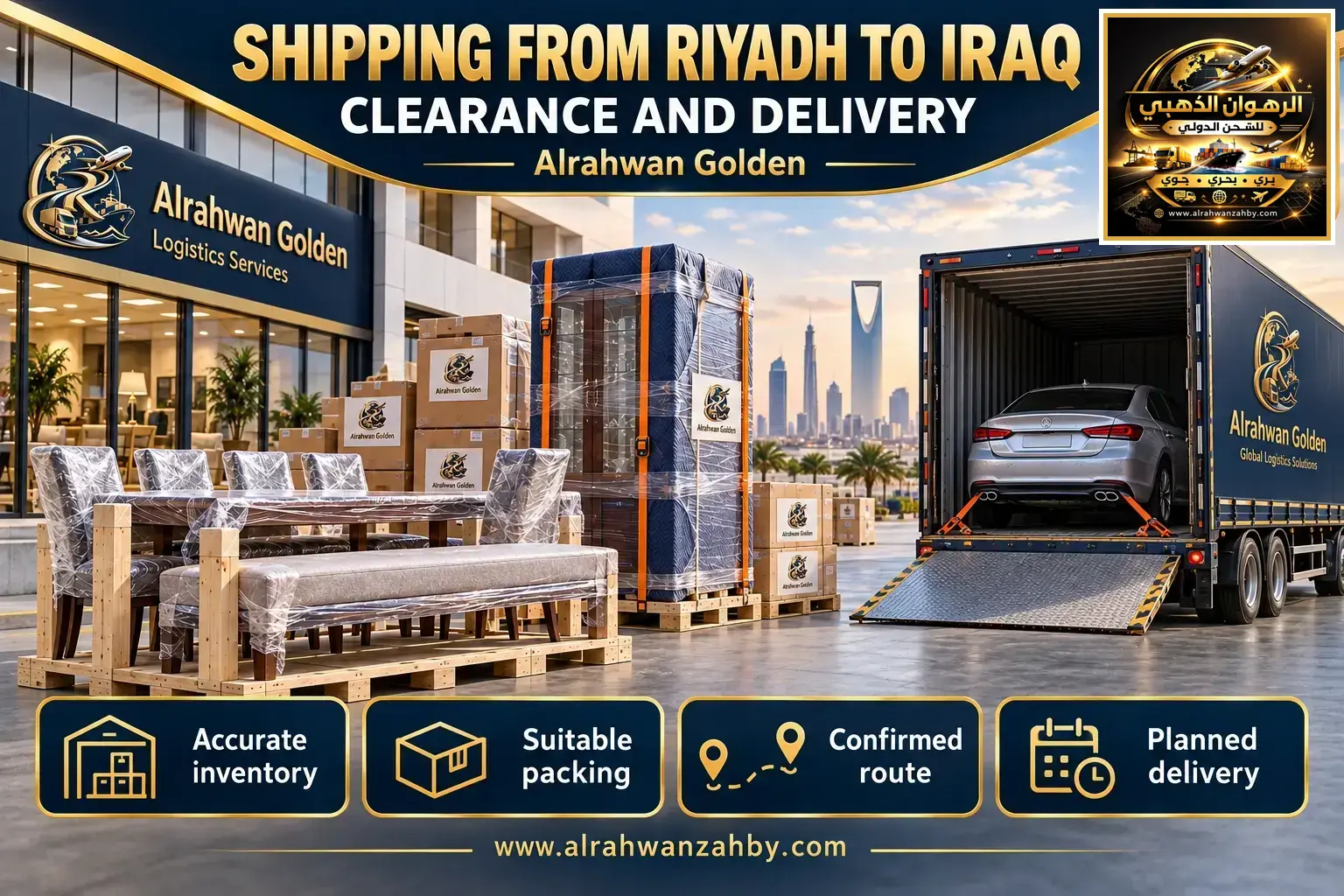 Shipping From Riyadh To Iraq — Clearance And Delivery