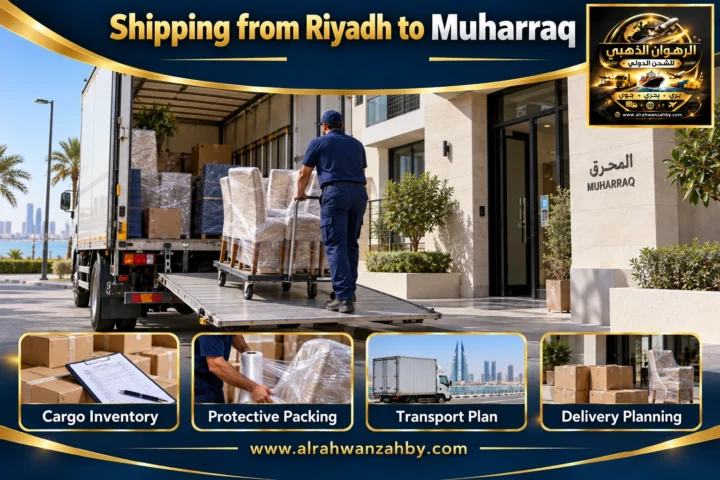 Shipping from Riyadh to Muharraq