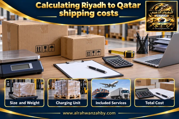 Calculating Riyadh to Qatar shipping costs
