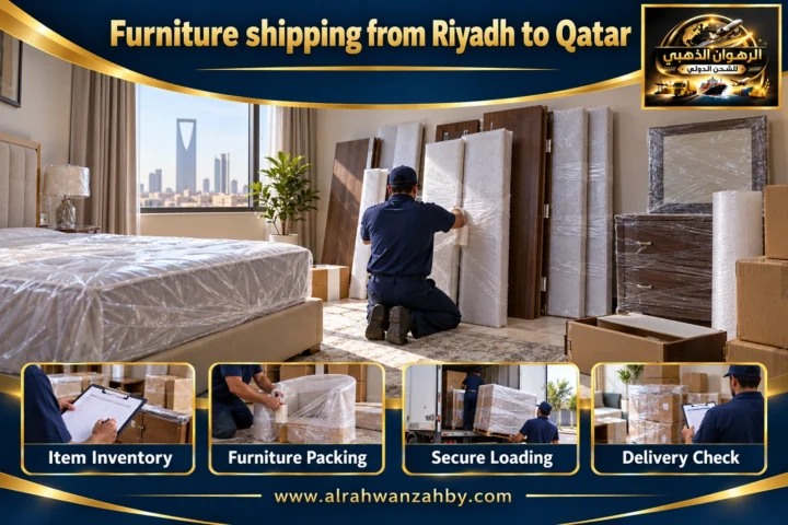 Furniture shipping from Riyadh to Qatar