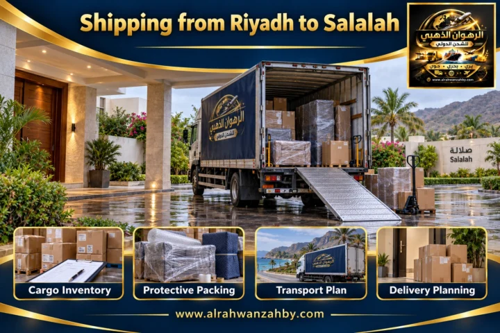 Shipping from Riyadh to Salalah