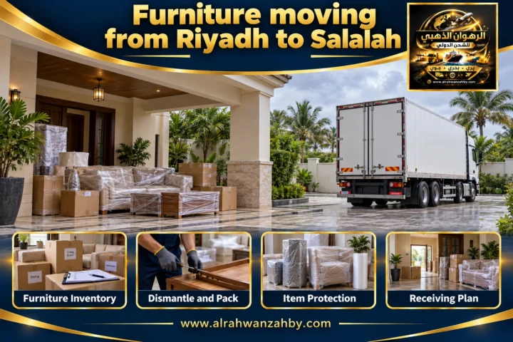 Furniture moving from Riyadh to Salalah