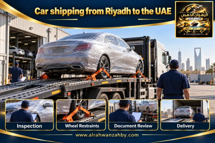 Car shipping from Riyadh to the UAE