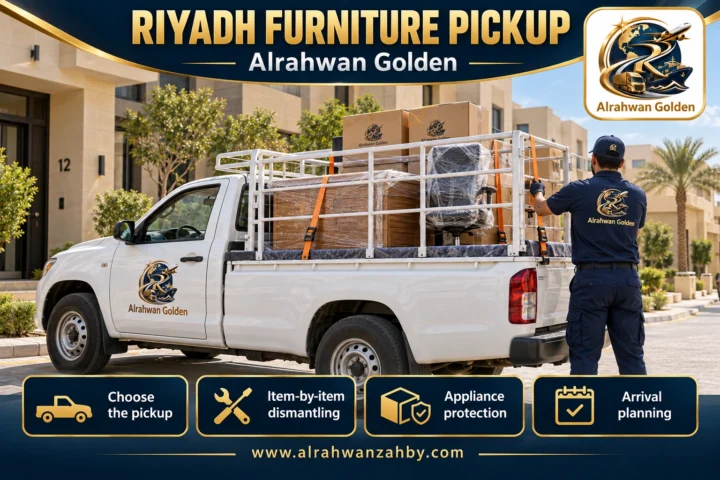 RIYADH FURNITURE PICKUP — Alrahwan Golden