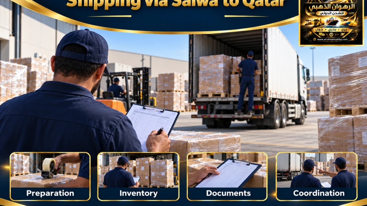 Shipping via Salwa to Qatar
