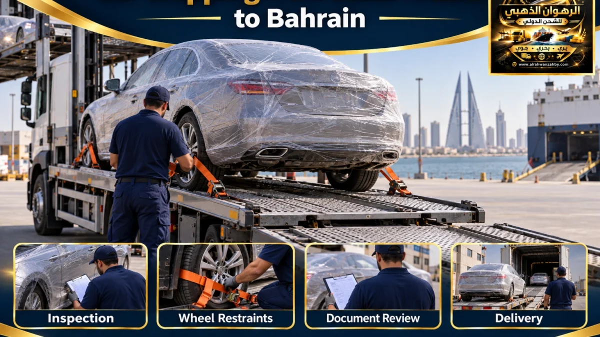 Car shipping from Saudi Arabia to Bahrain