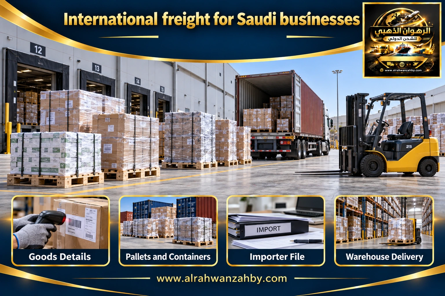 International freight for Saudi businesses