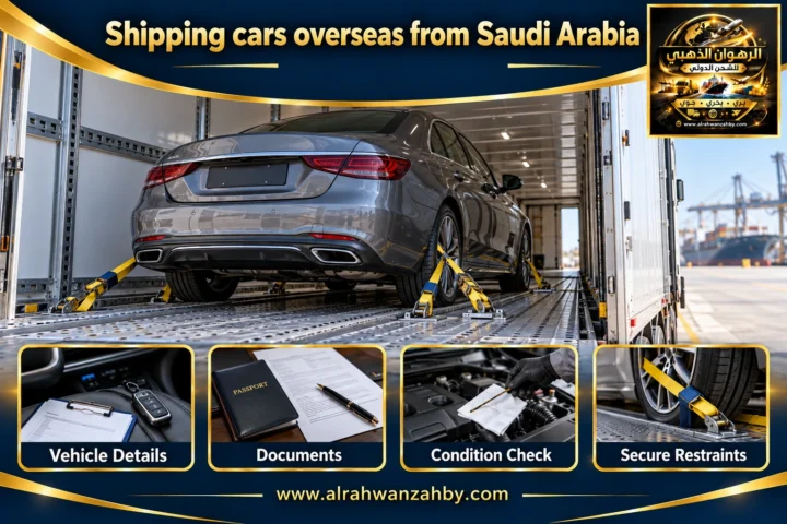 Shipping cars overseas from Saudi Arabia