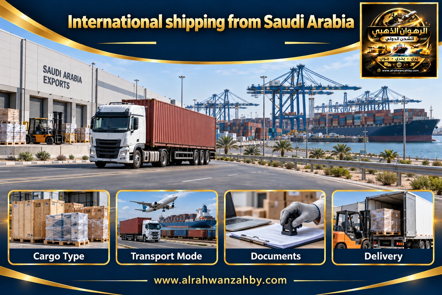 International shipping from Saudi Arabia