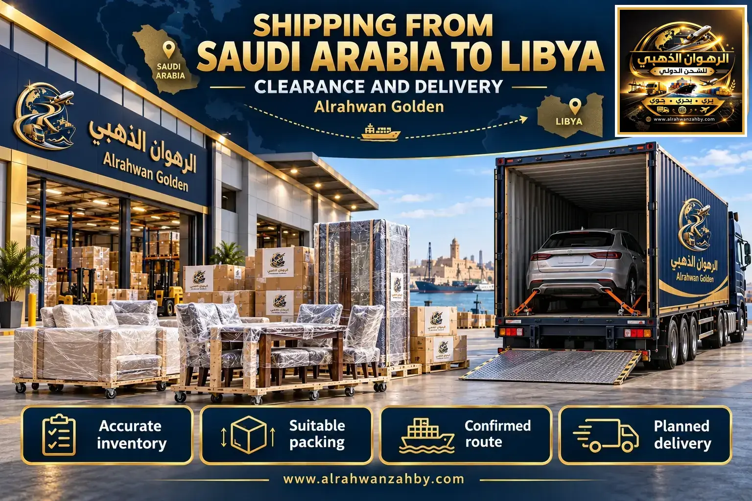 Shipping From Saudi Arabia To Libya — Clearance And Delivery