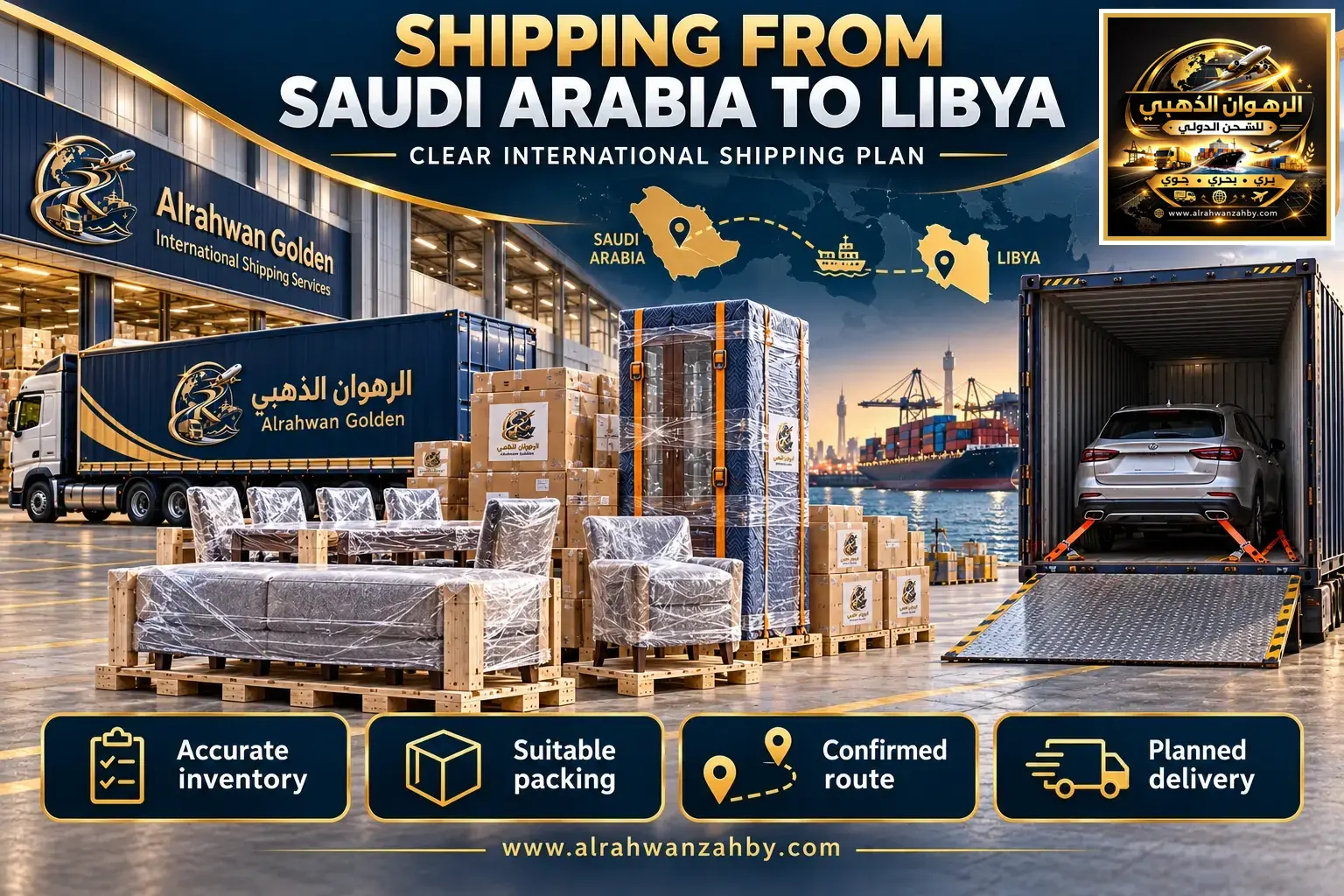 Shipping From Saudi Arabia To Libya — Clear International Shipping Plan