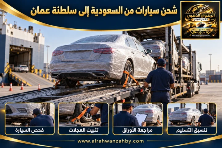 شحن سيارات من السعودية إلى سلطنة عمان