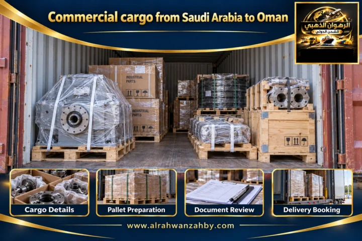 Commercial cargo from Saudi Arabia to Oman