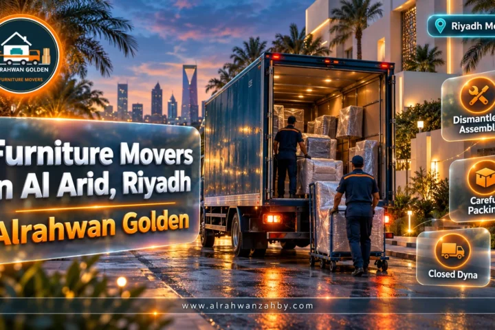 Furniture Movers in Al Arid, Riyadh — Alrahwan Golden