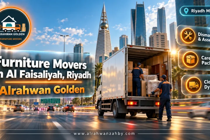 Furniture Movers in Al Faisaliyah, Riyadh — Alrahwan Golden
