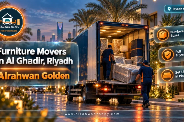 Furniture Movers in Al Ghadir, Riyadh — Alrahwan Golden