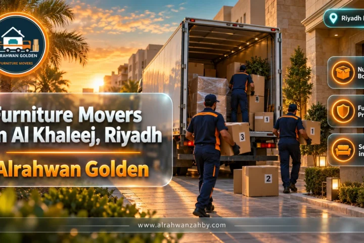 Furniture Movers in Al Khaleej, Riyadh — Alrahwan Golden