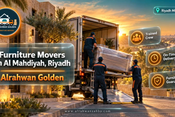 Furniture Movers in Al Mahdiyah, Riyadh — Alrahwan Golden