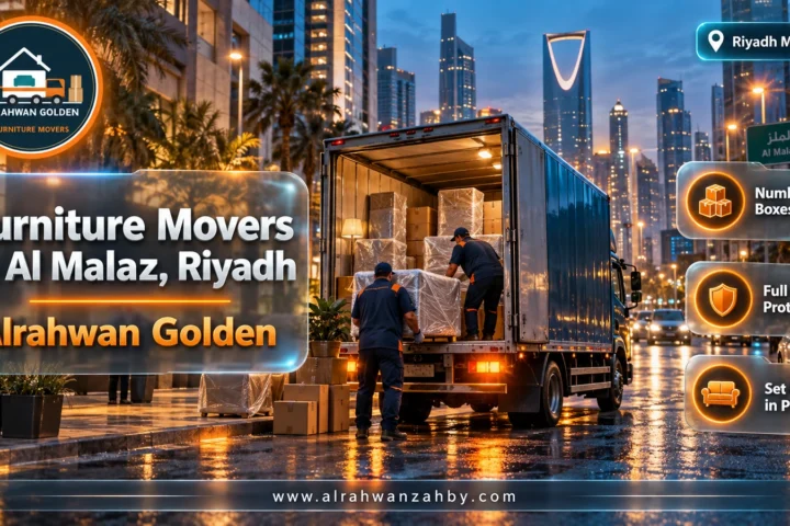 Furniture Movers in Al Malaz, Riyadh — Alrahwan Golden