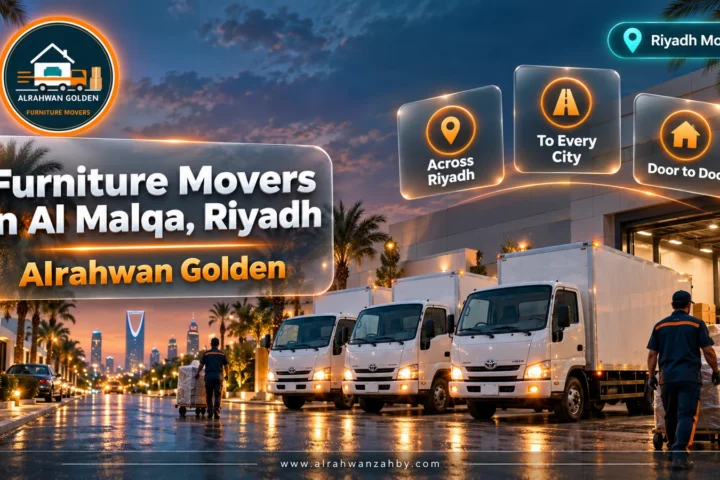 Furniture Movers in Al Malqa, Riyadh — Alrahwan Golden