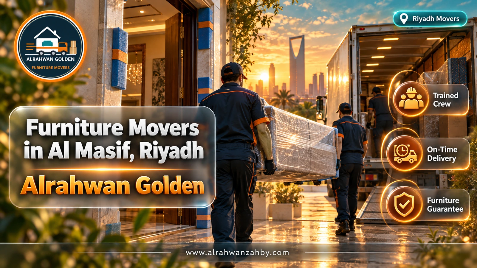 Packing furniture