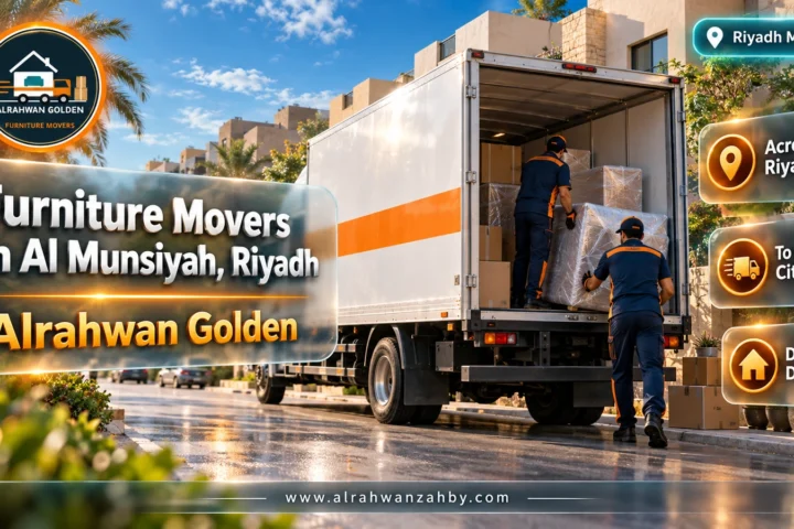 Furniture Movers in Al Munsiyah, Riyadh — Alrahwan Golden