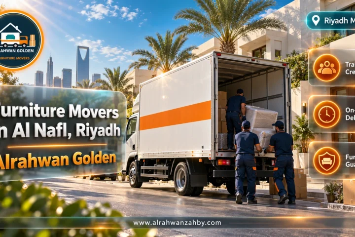 Furniture Movers in Al Nafl, Riyadh — Alrahwan Golden