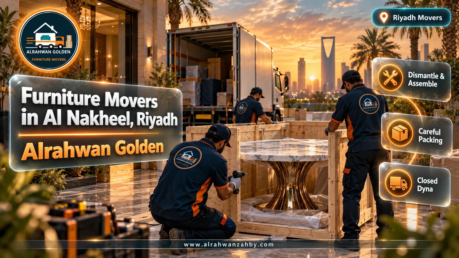 Moving in Al Nakheel
