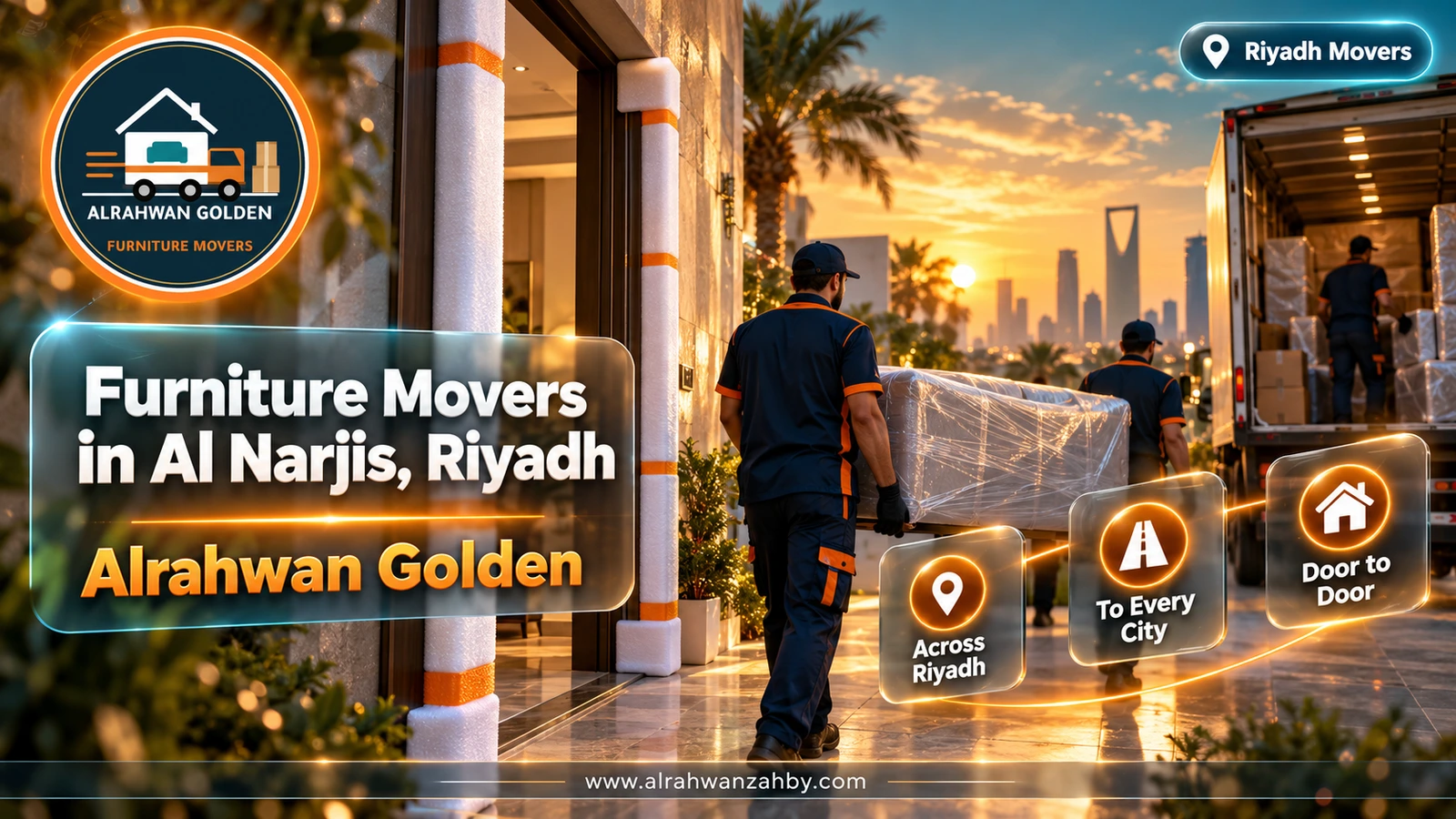 Packing furniture