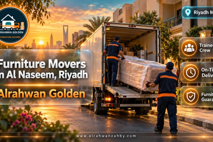 Furniture Movers in Al Naseem, Riyadh — Alrahwan Golden